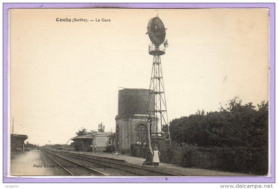 72 - CONLIE -- La gare
