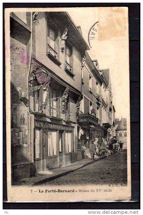 72 - La Ferté-Bernard - Maison de XV° siècle