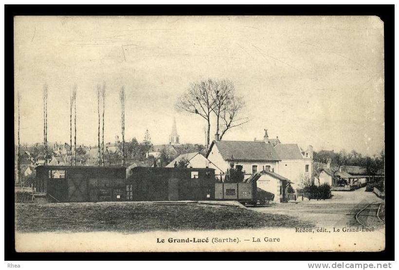 72 Le Grand-Lucé gare train D72D C72143C RH072567