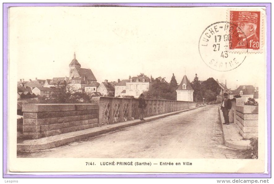 72 - LUCHE PRINGE -- Entrée en ville