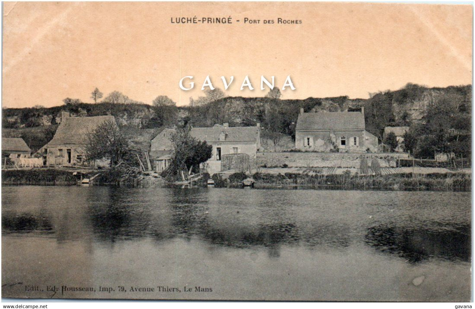 72 LUCHE-PRINGE - Port des Roches