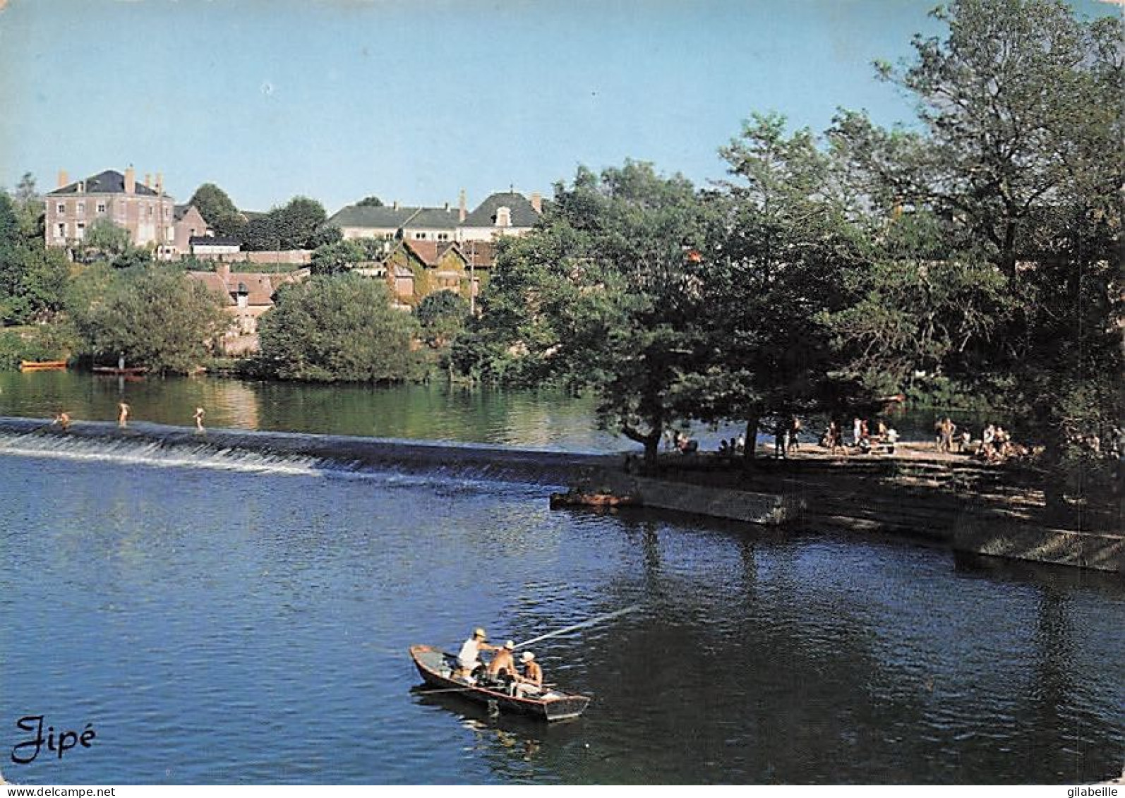 72 - MALICORNE sur SARTHE - le barrage sur la Sarthe