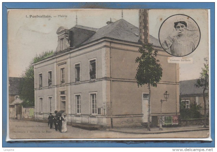 72 - PONTVALLAIN -- Mairie