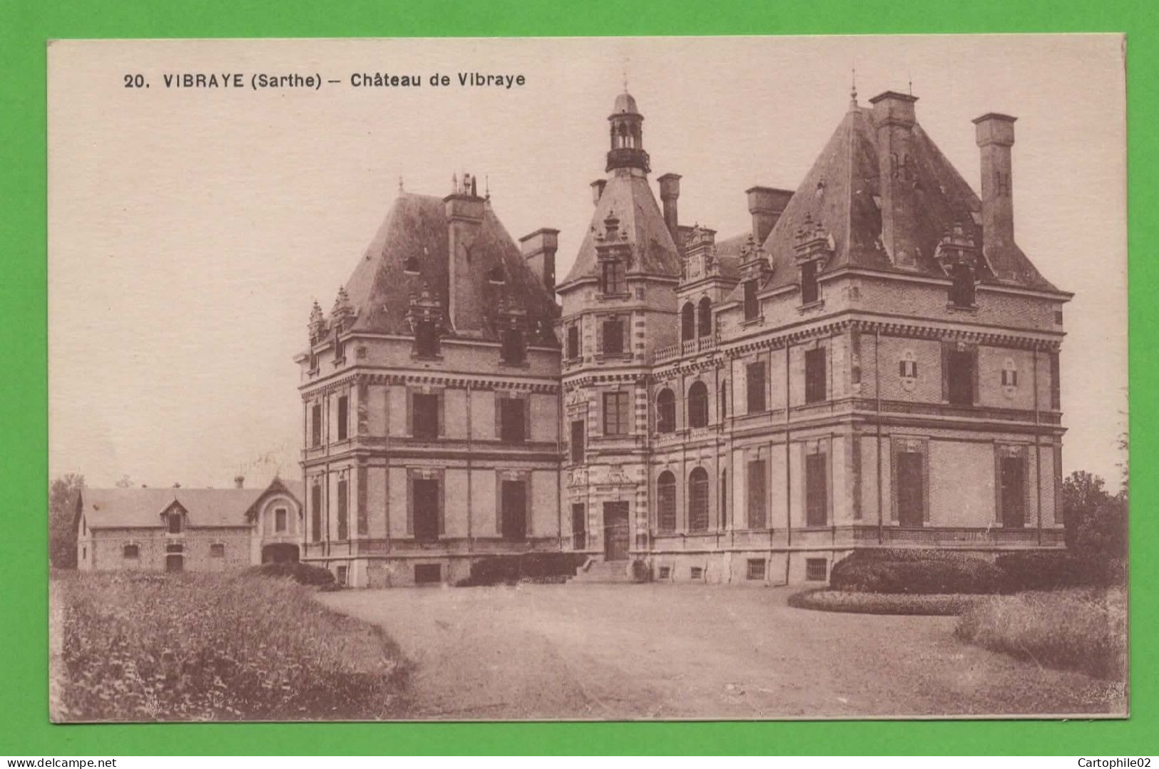 72 - Vibraye - Chateau de Vibraye