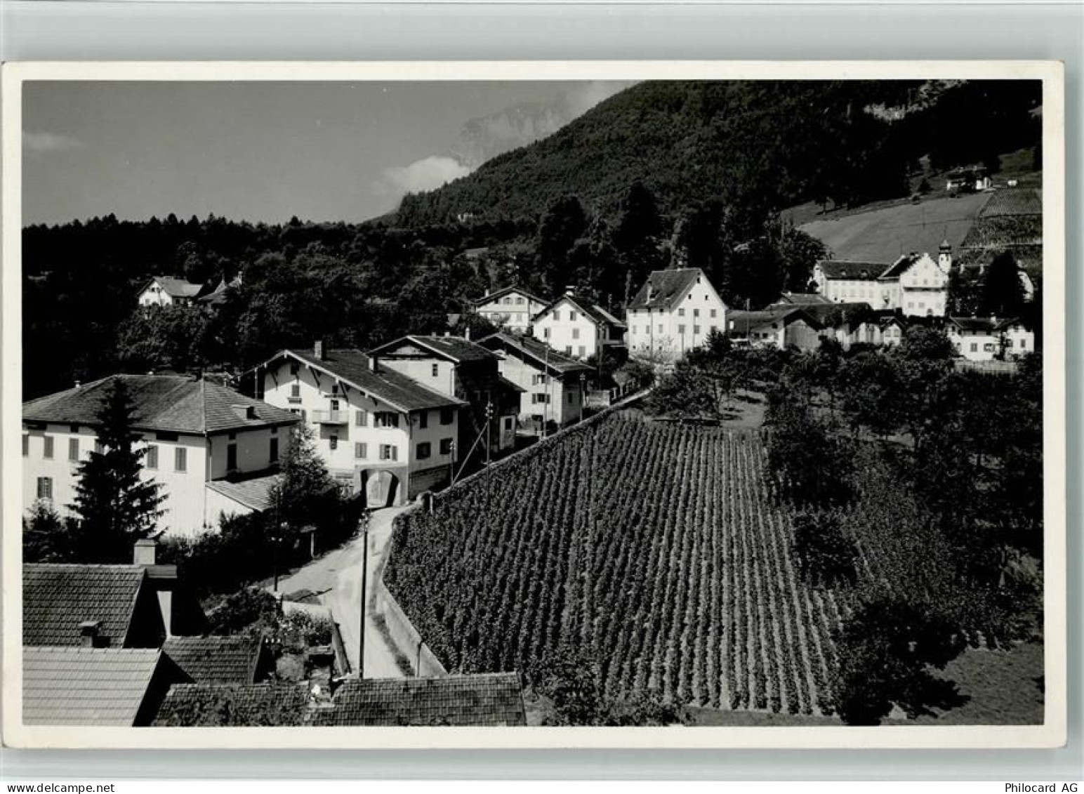 7208 Malans GR 1949 Foto AK Teilansicht AK - 13097700