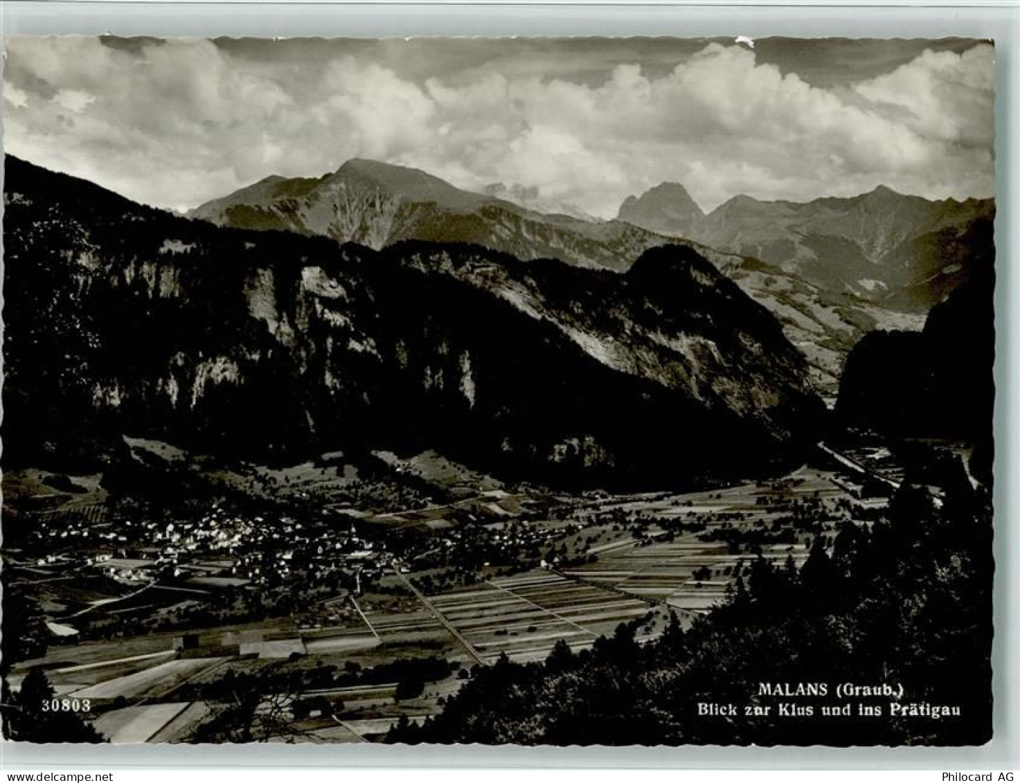 7208 Malans GR - Blick zur Klus und ins Prätigau - 11088435