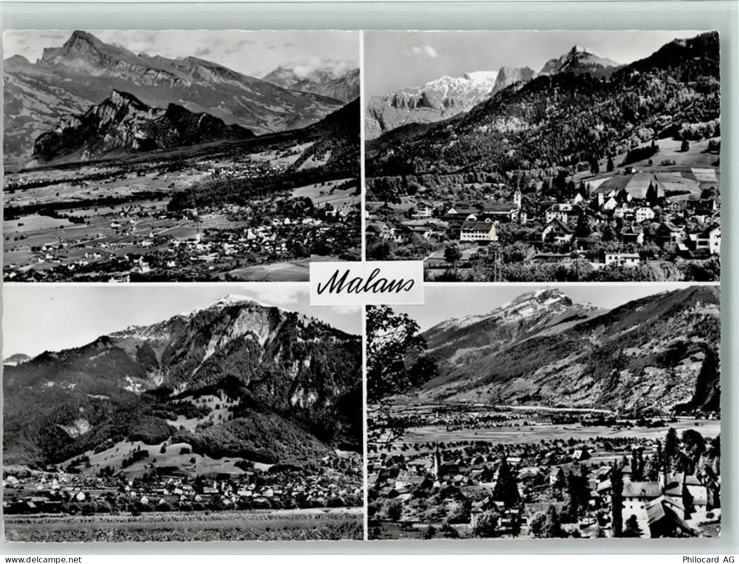 7208 Malans GR - Ortsansichten 4-Bildaufnahme - 10157098