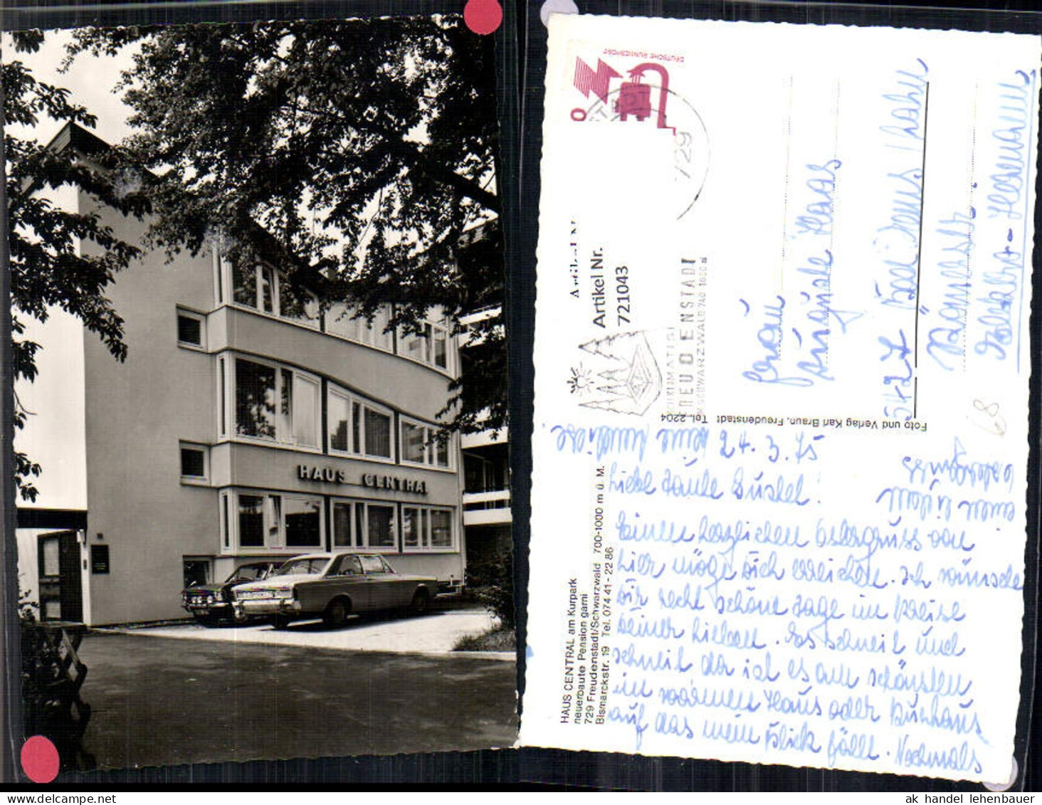 721043 Freudenstadt LK Freudenstadt Haus Central