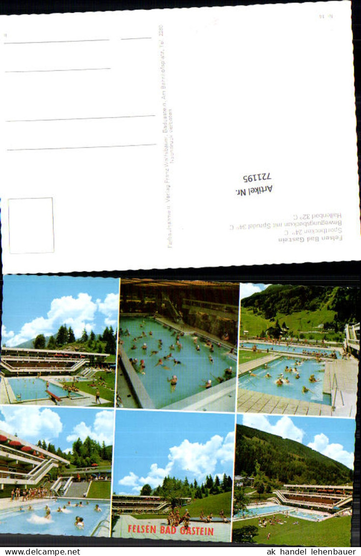 721195 Felsen Bad Bad Gastein Bad Gastein Bez. Sankt Johann im Pongau