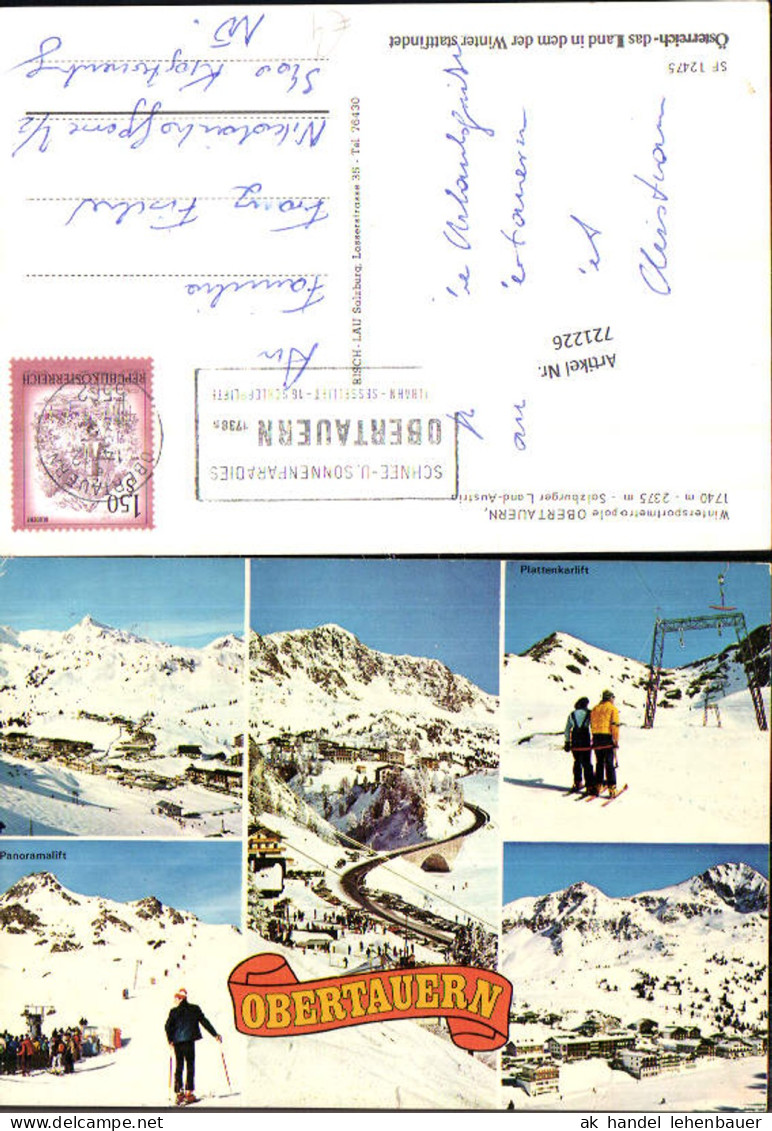 721226 Obertauern Obertauern Bez. St. Johann im Pongau