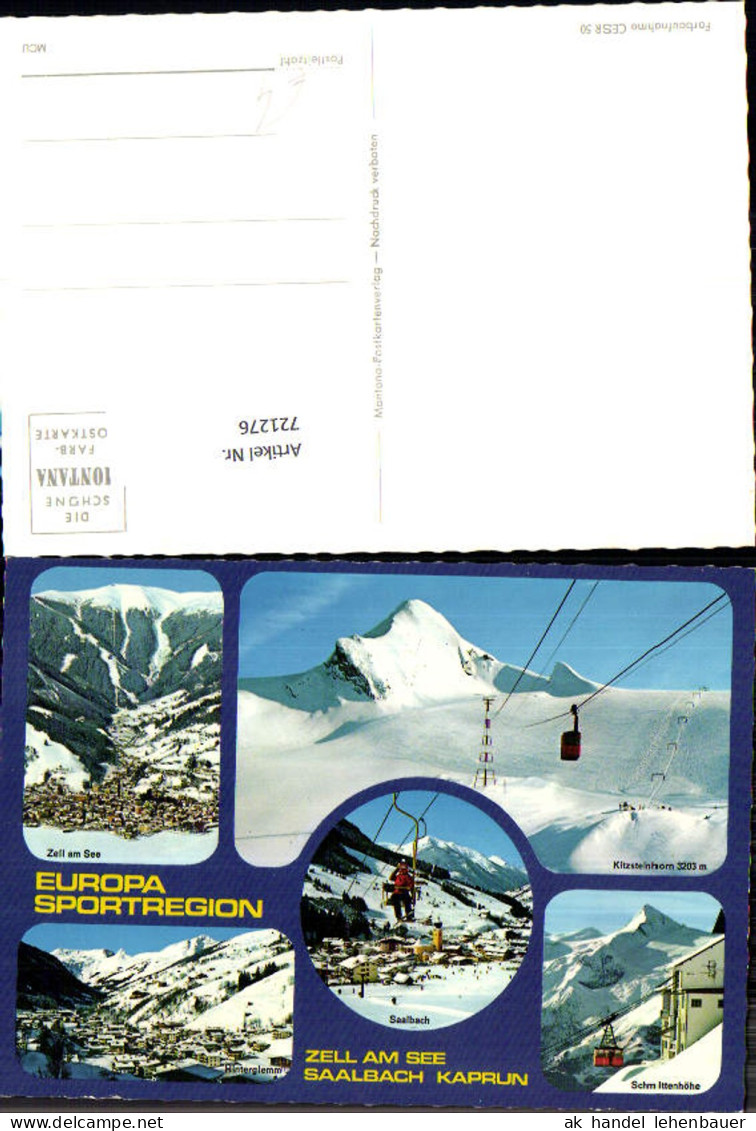 721276 Kaprun Kaprun Kaprun Schmittenhöhe Bez. Zell am See