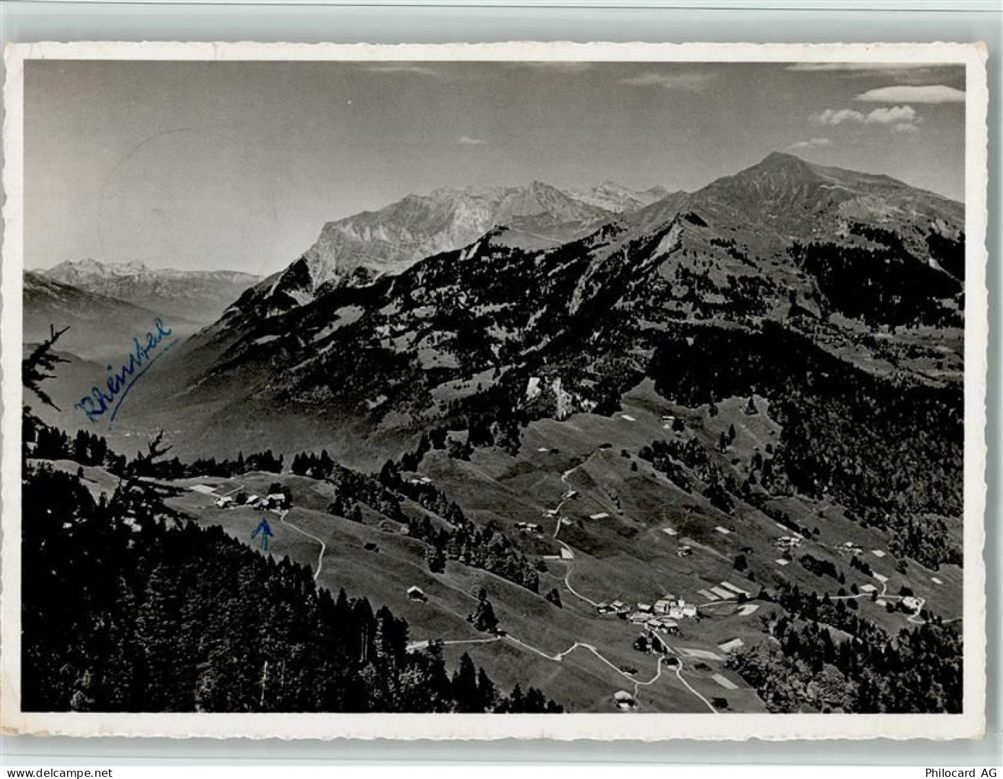 7213 Valzeina - mit Falknis und Vilan - 11057637