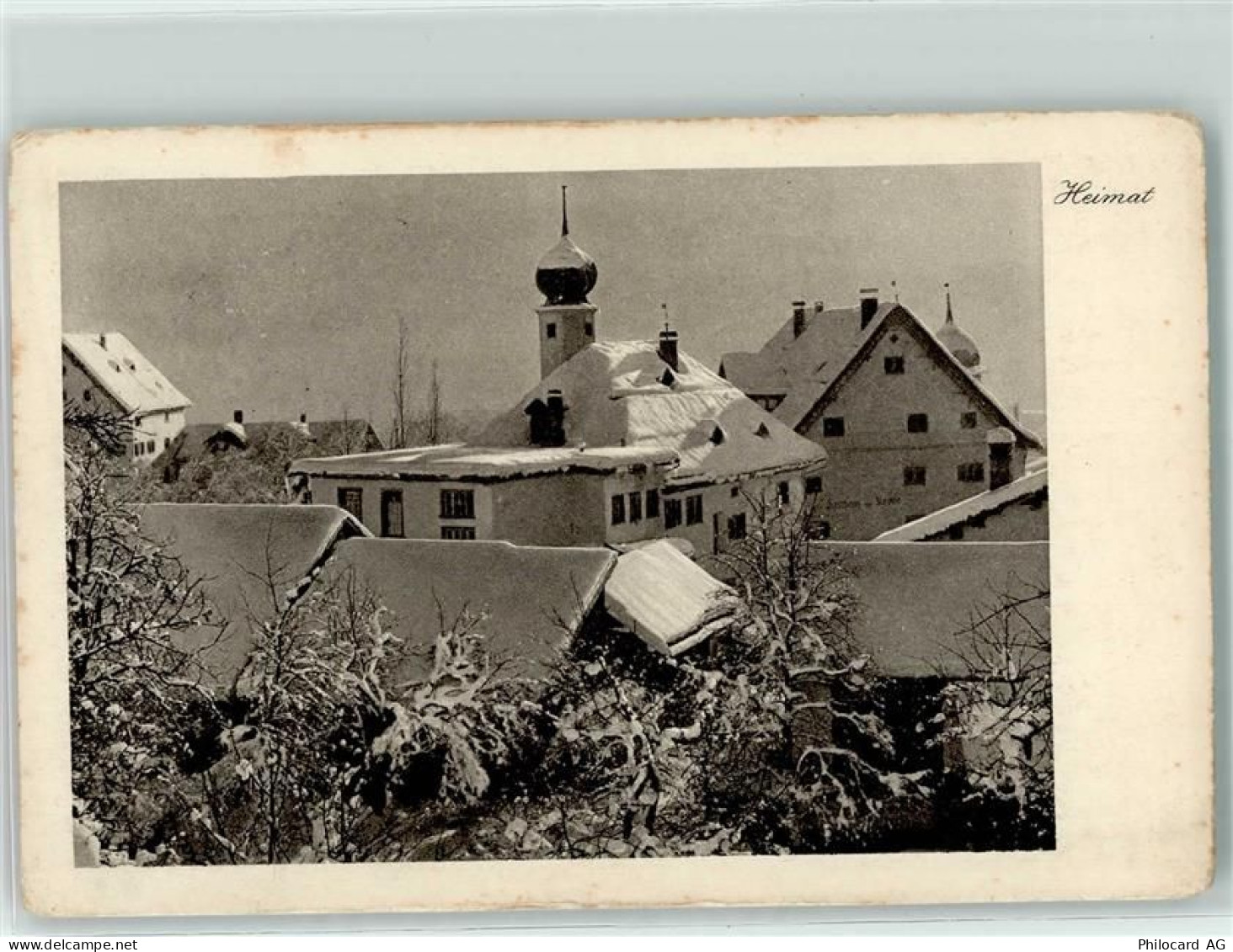 7214 Grüsch Seewis Gebrauchsspuren Gasthaus Krone Winter - 10598016