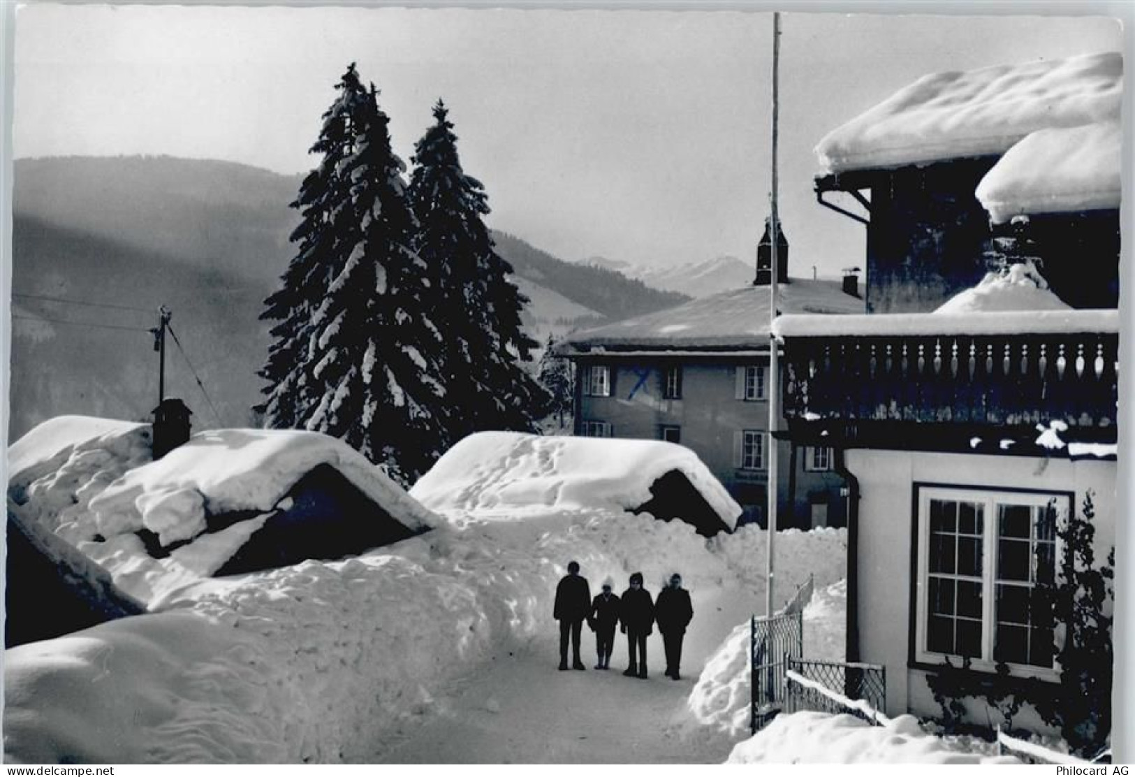 7214 Grüsch Seewis-Valzeina - Berg Schnee - 50565658