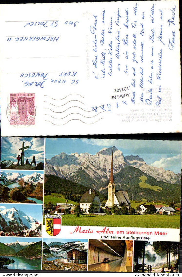 721402 Maria Alm am Steinernen Meer Maria Alm am Steinernen Meer Bez. Zell am See
