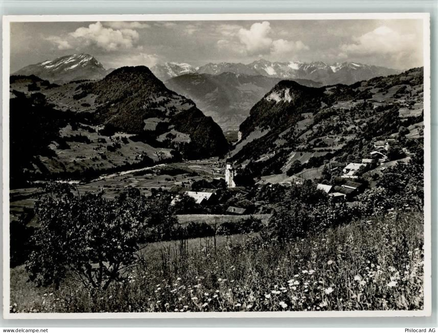 7215 Fanas - gegen Klus Calanda und Graue Hörner - 40110472