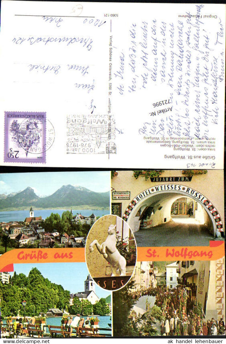 721996 St. Wolfgang St. Wolfgang Bez. Gmunden