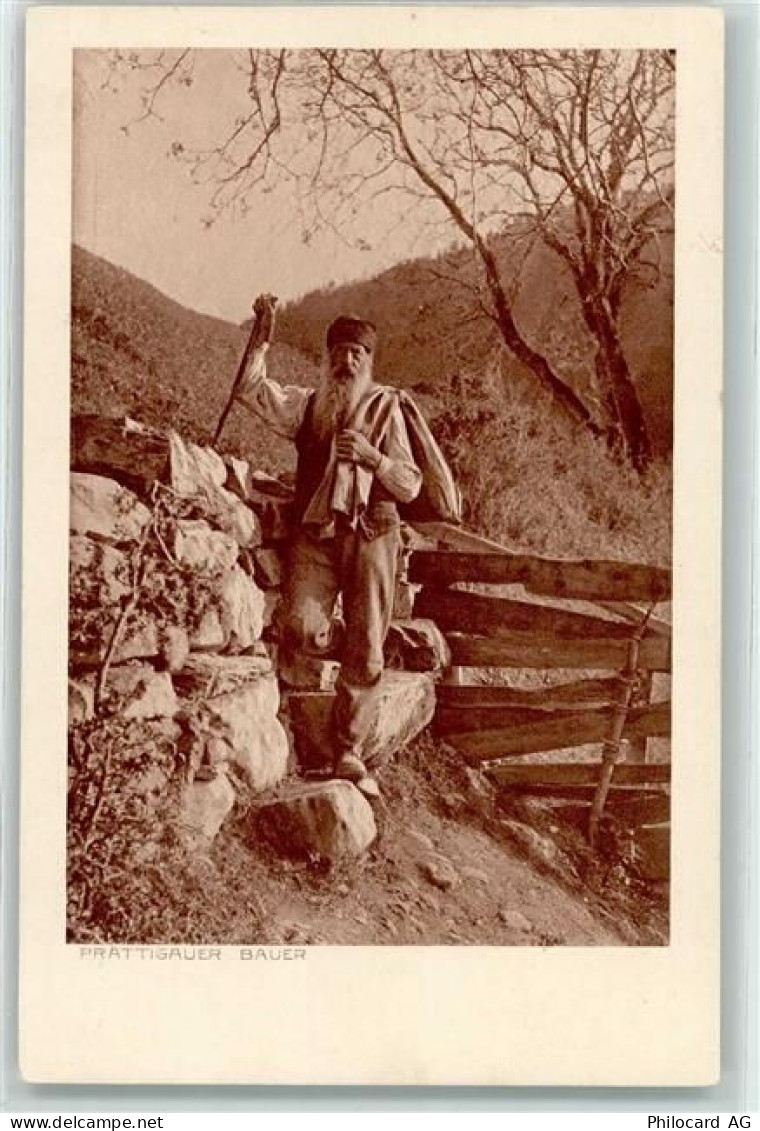 7220 Schiers 1918 - Prättigauer Bauer - 10593305