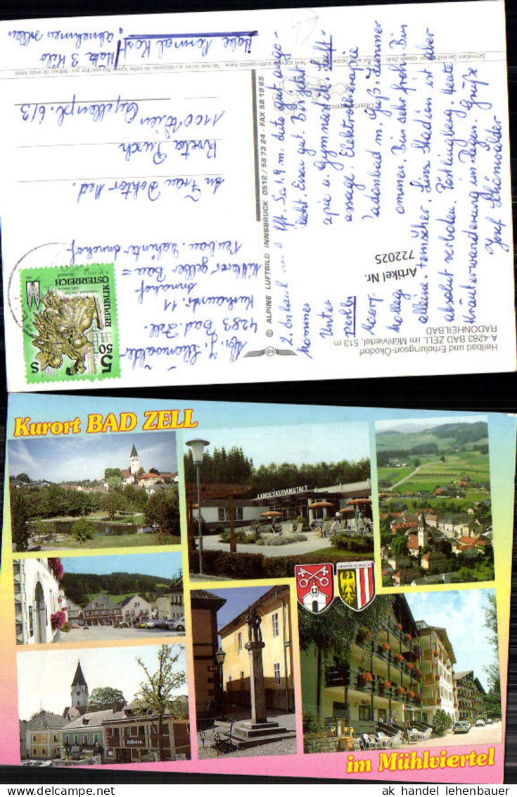 722025 Bad Zell Bad Zell Bez. Freistadt