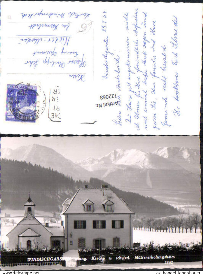 722068 Windischgarsten Windischgarsten Müttererholungsheim Bez. Kirchdorf an der Krems