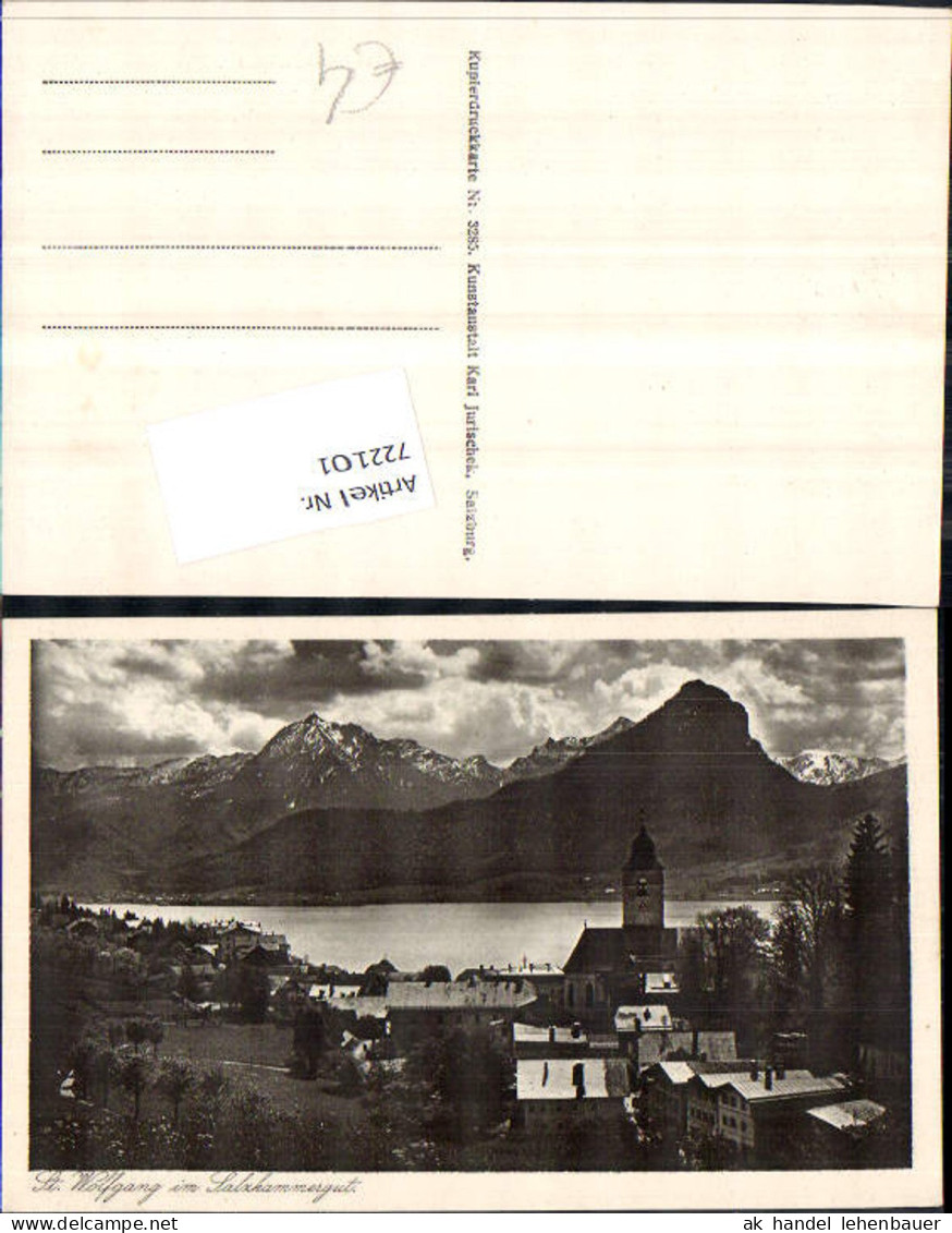 722101 St. Wolfgang St. Wolfgang im Salzkammergut Bez. Gmunden