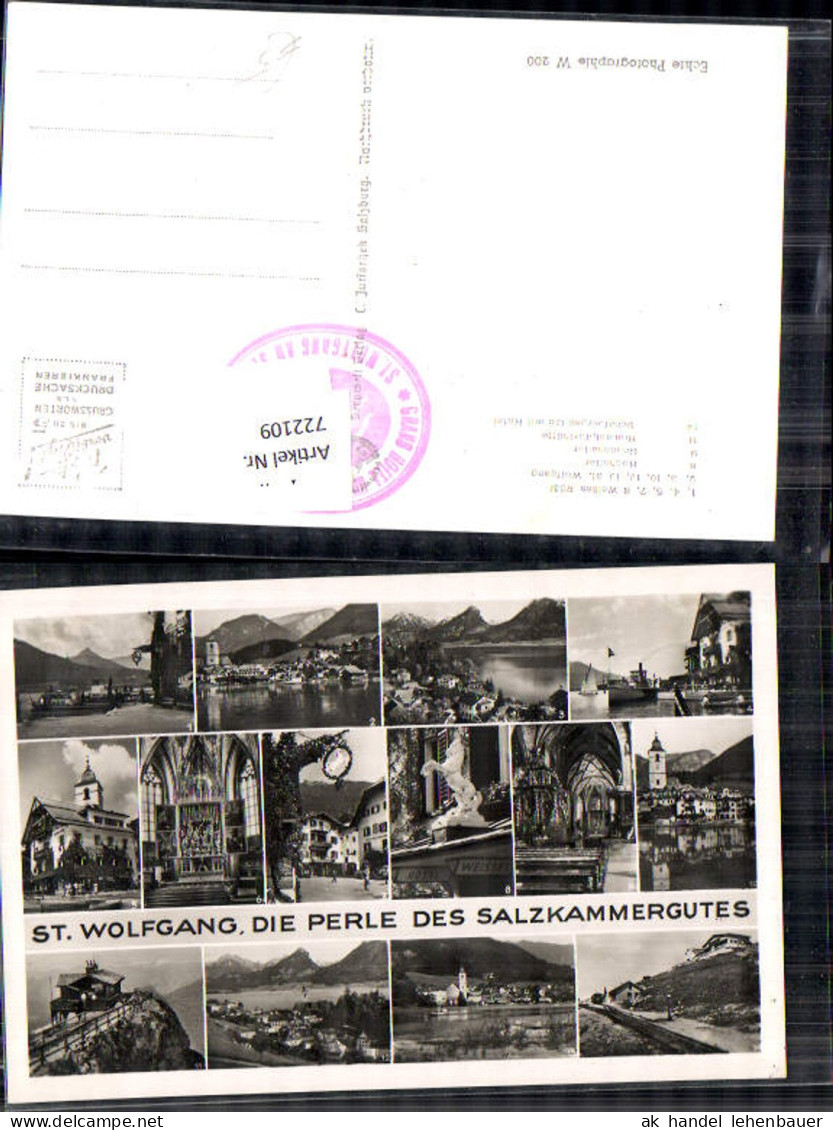 722109 St. Wolfgang St. Wolfgang Bez. Gmunden