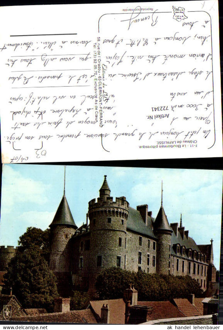 722341 Lapalisse Château Lapalisse Bez. Allier (03), Frankreich
