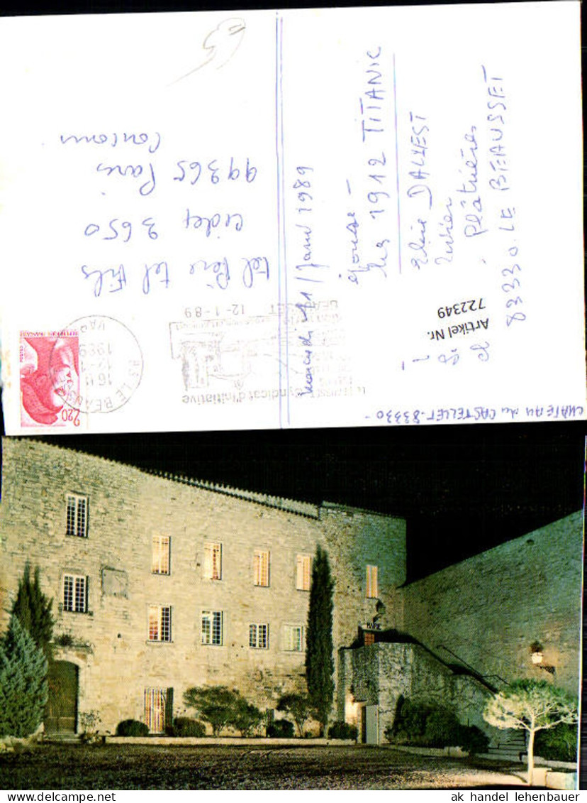 722349 Le Castellet Chateau Bez. Var