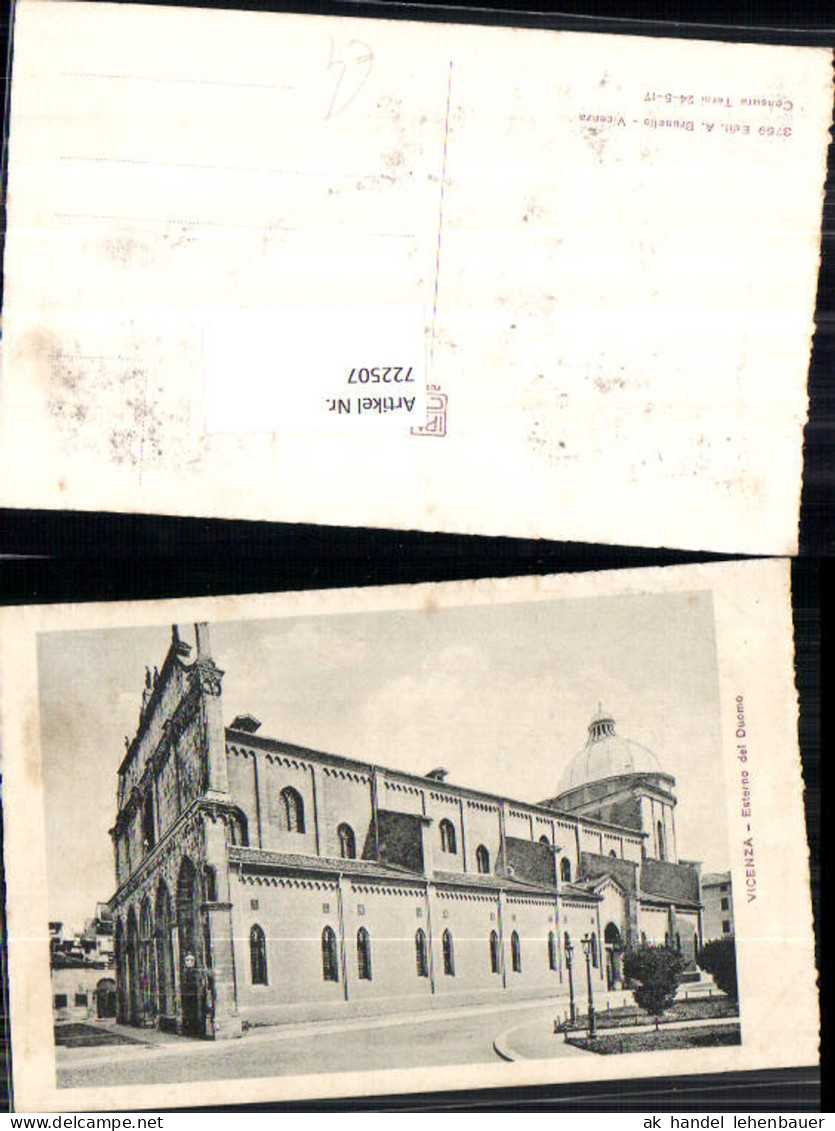 722507 Vicenza Esterno del Duomo Vicenza
