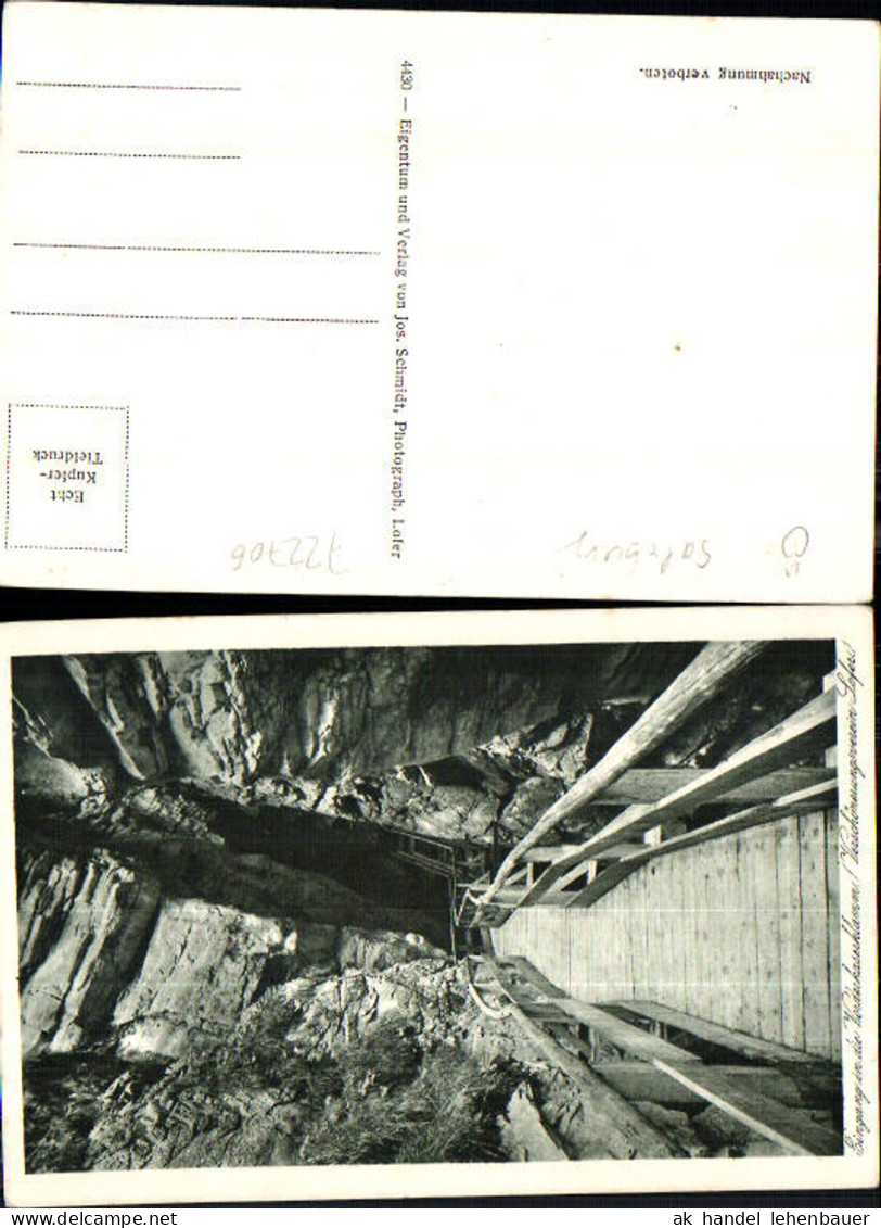 722706 Lofer Unken Vorderkaserklamm Eingang
