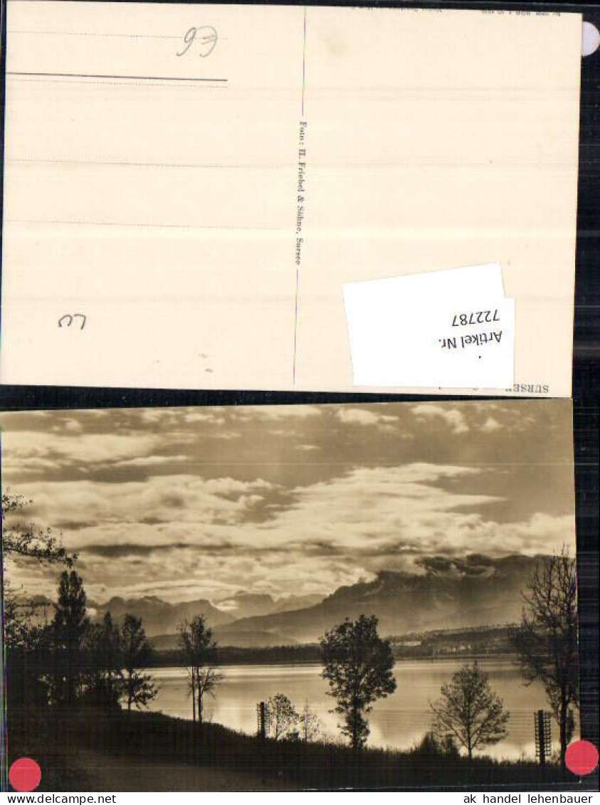 722787 Foto-AK Sursee am Sempachersee Kt. Luzern