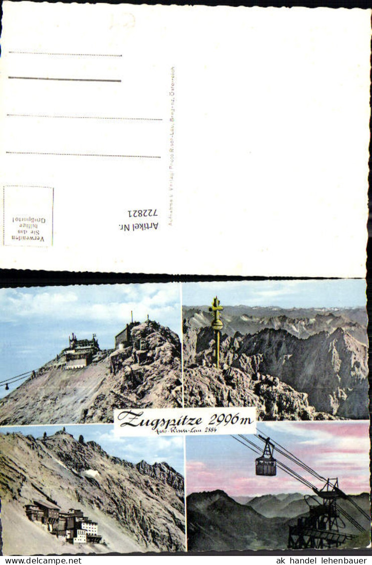 722821 Zugspitze Berggipfel Ehrwald Reutte Bez. Reutte