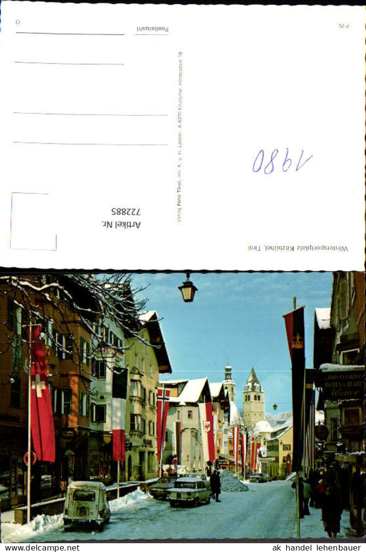 722885 Kitzbühel Wintersportplatz Kitzbühel Bez. Kitzbühel