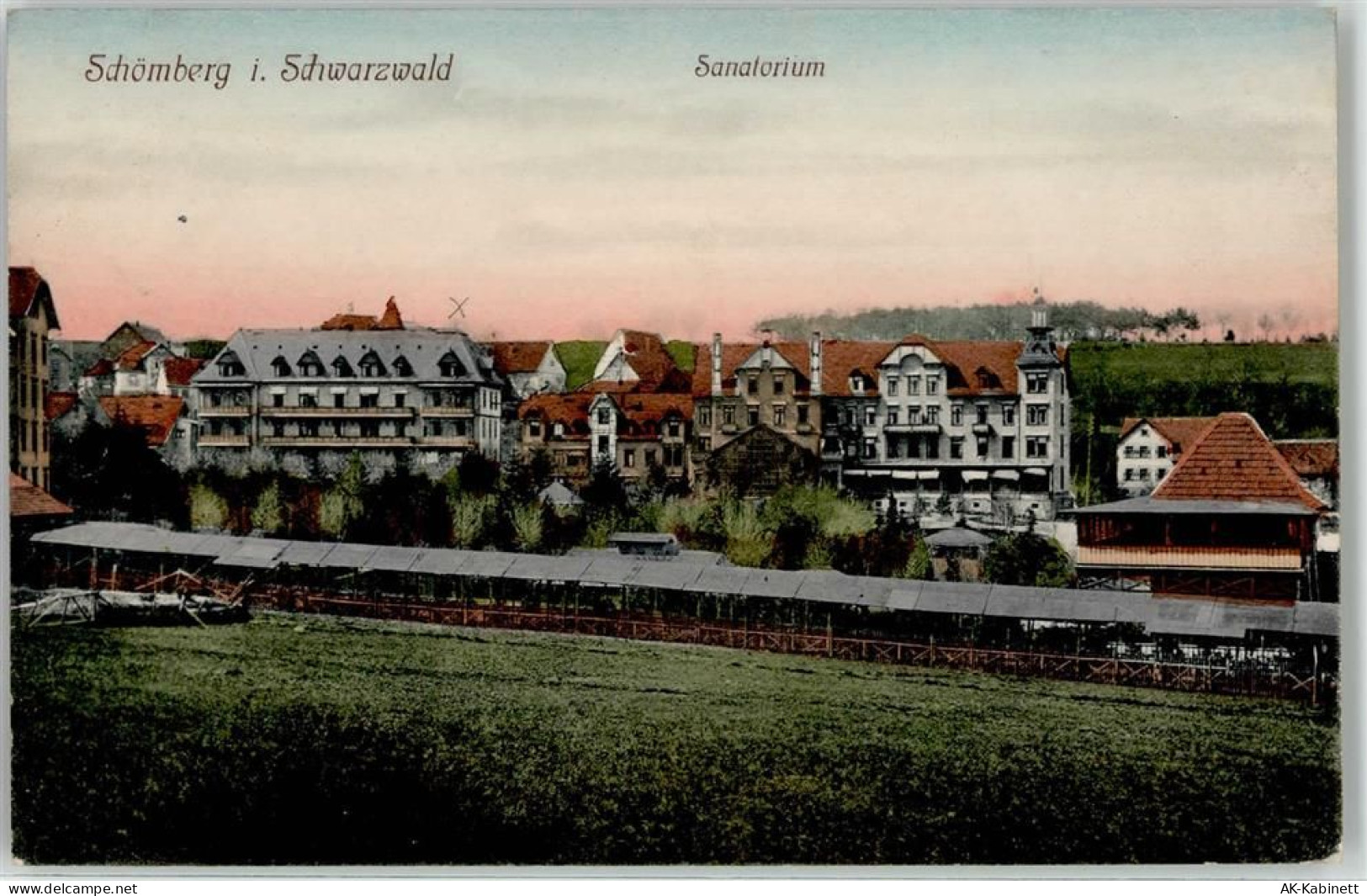 72290 W7298 Schömberg , Kr Freudenstadt - Sanatorium - 52092689