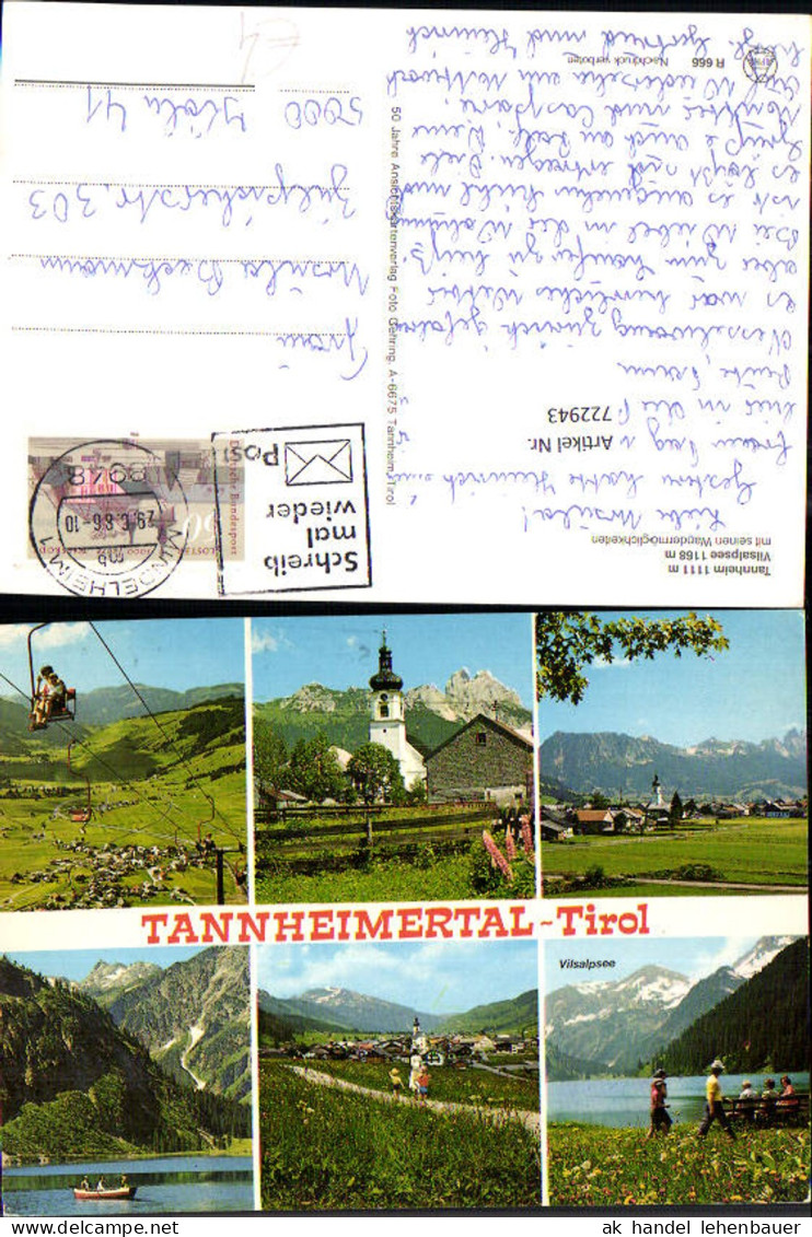 722943 Tannheim Vilsalpsee Tannheim Bez. Reutte