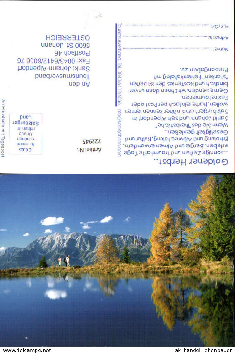 722945 St. Johann im Pongau Goldener Herbst Bez. St Johann i. Pongau