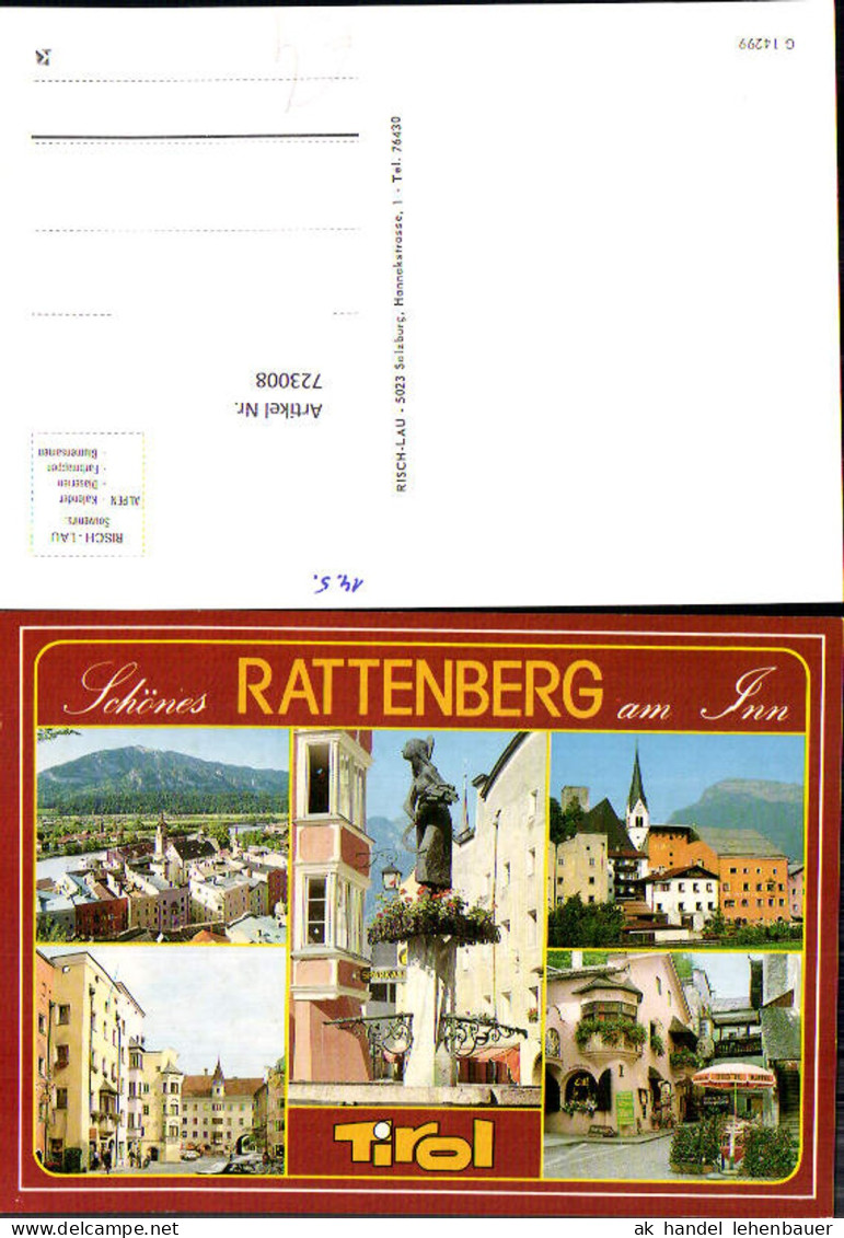 723008 Rattenberg Schönes Rattenberg am Inn Bez. Kufstein