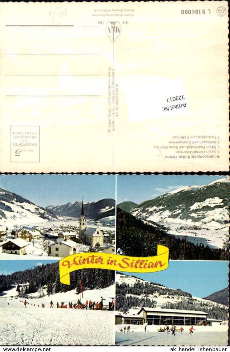 723017 Sillian Osttirol Wintersportplatz Bez. Lienz