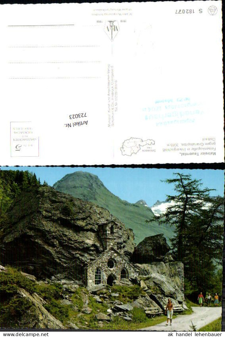 723023 Matrei in Osttirol Felsenkapelle Granatspitze Gemeinde Matrei in Osttirol Bez. Lienz