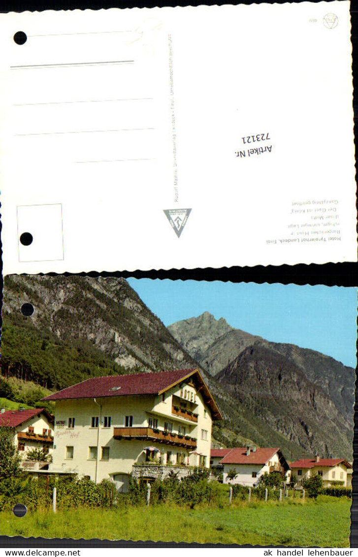 723121 Landeck Hotel Tyrolerhot Landeck Tirol Bez. Landeck
