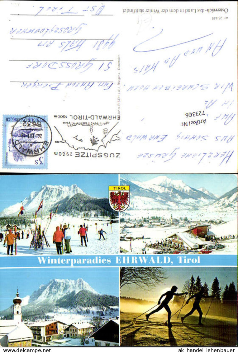 723366 Ehrwald Zugspitze Ehrwald Bez. Reutte Wintersport