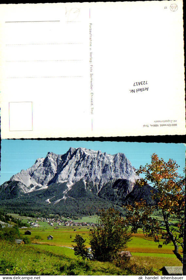 723417 Ehrwald Zugspitzmassiv Ehrwald Bez. Reutte