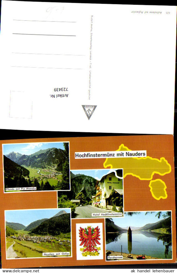 723439 Nauders Hochfinstermünz Hotel Nauders Bez. Landeck