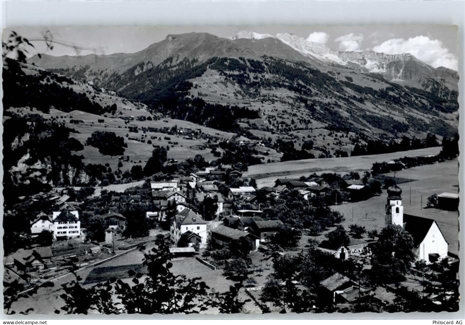 7235 Fideris - Blick gegen Luzein, Saaser Calanda - 51314000