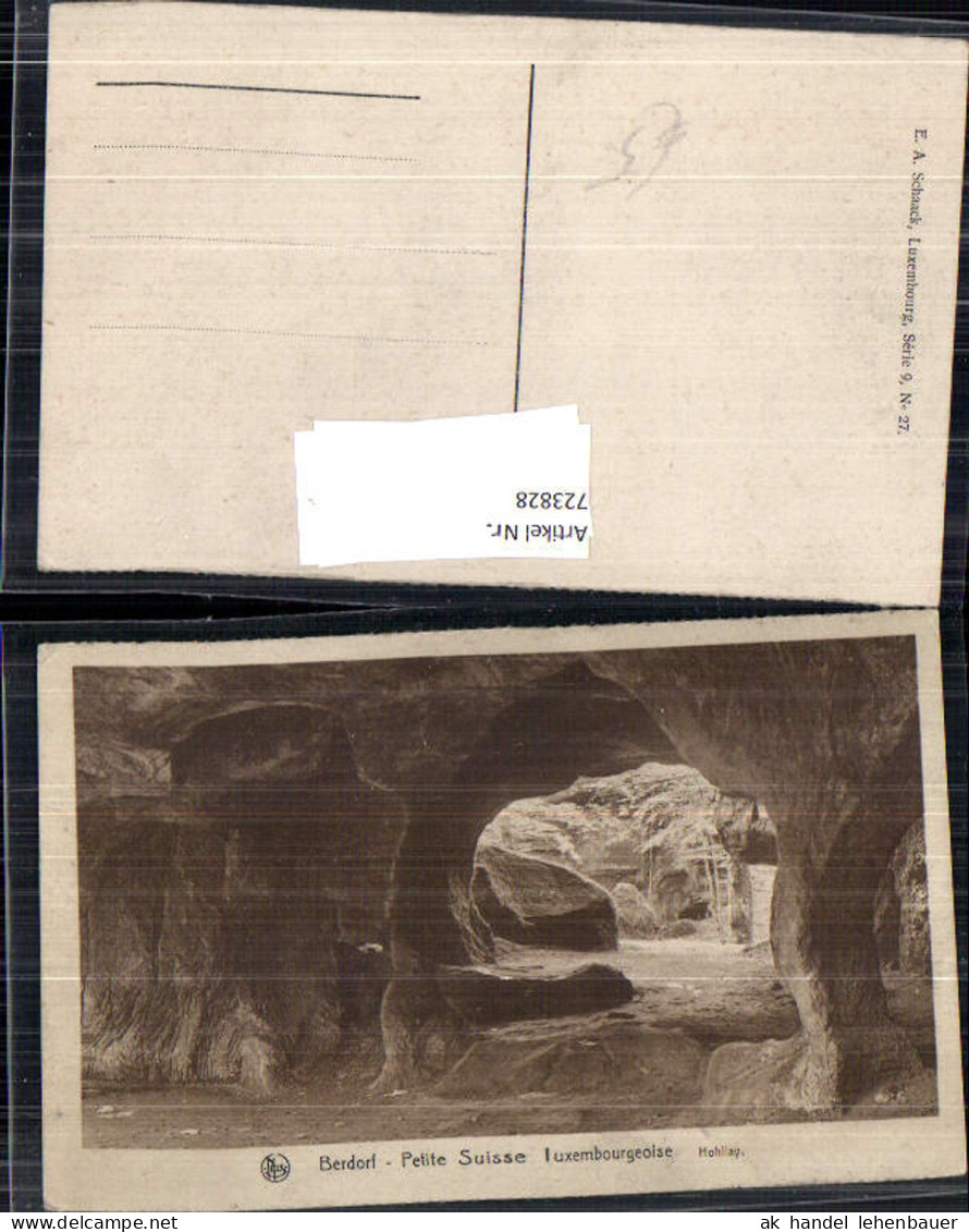 723828 Berdorf Hohllay Höhle
