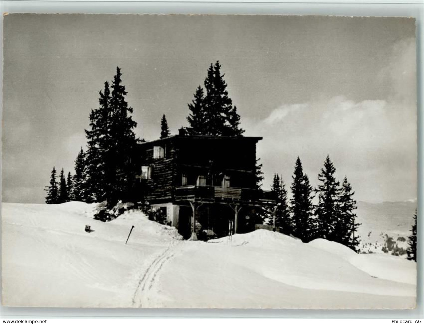 7241 Conters im Prättigau - Basler CVJM Skihütte Duranna ob Conters i. P... - 11058080