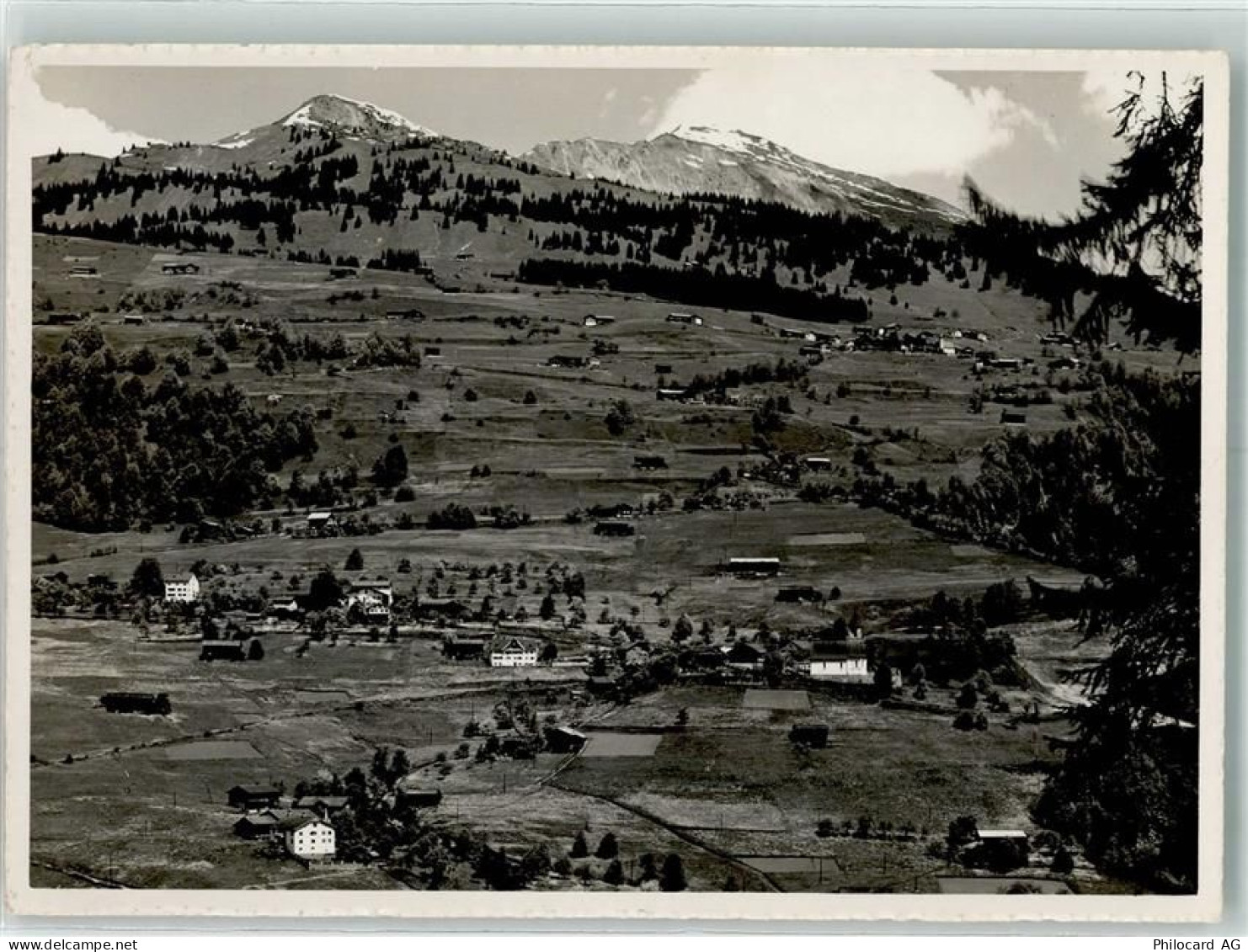 7242 Luzein Foto AK Pany Prätigau - 39698006