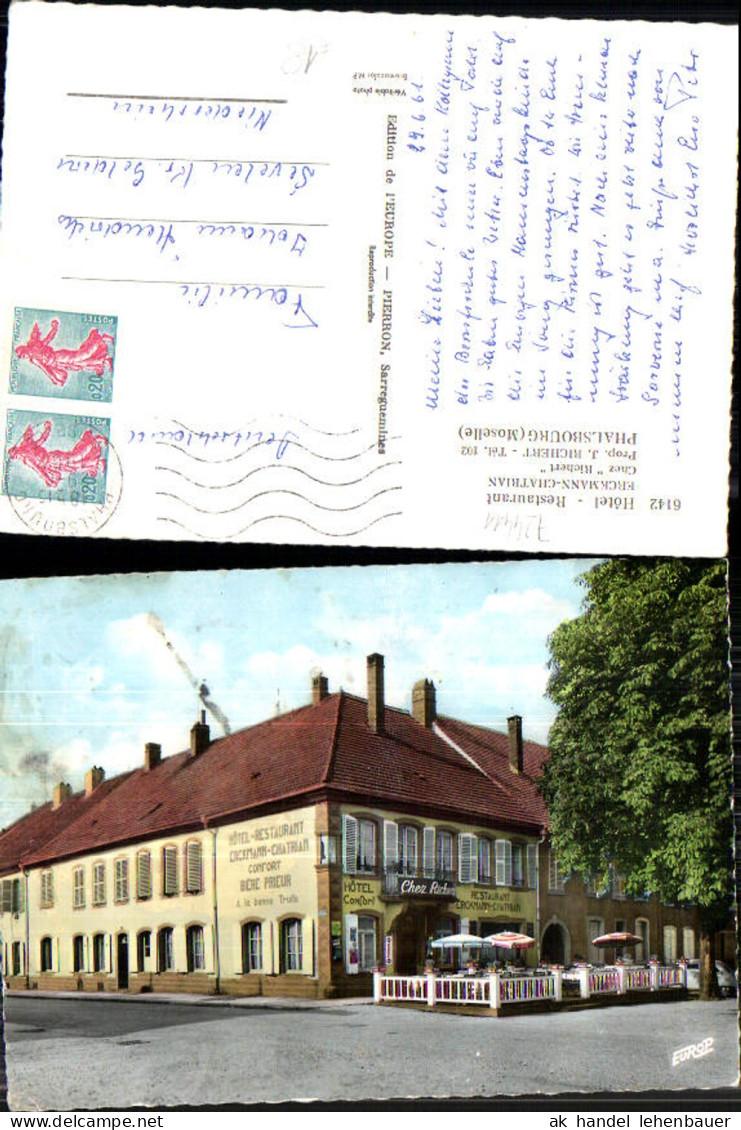 724411 Phalsbourg Moselle Hotel Erckmann Chatrian