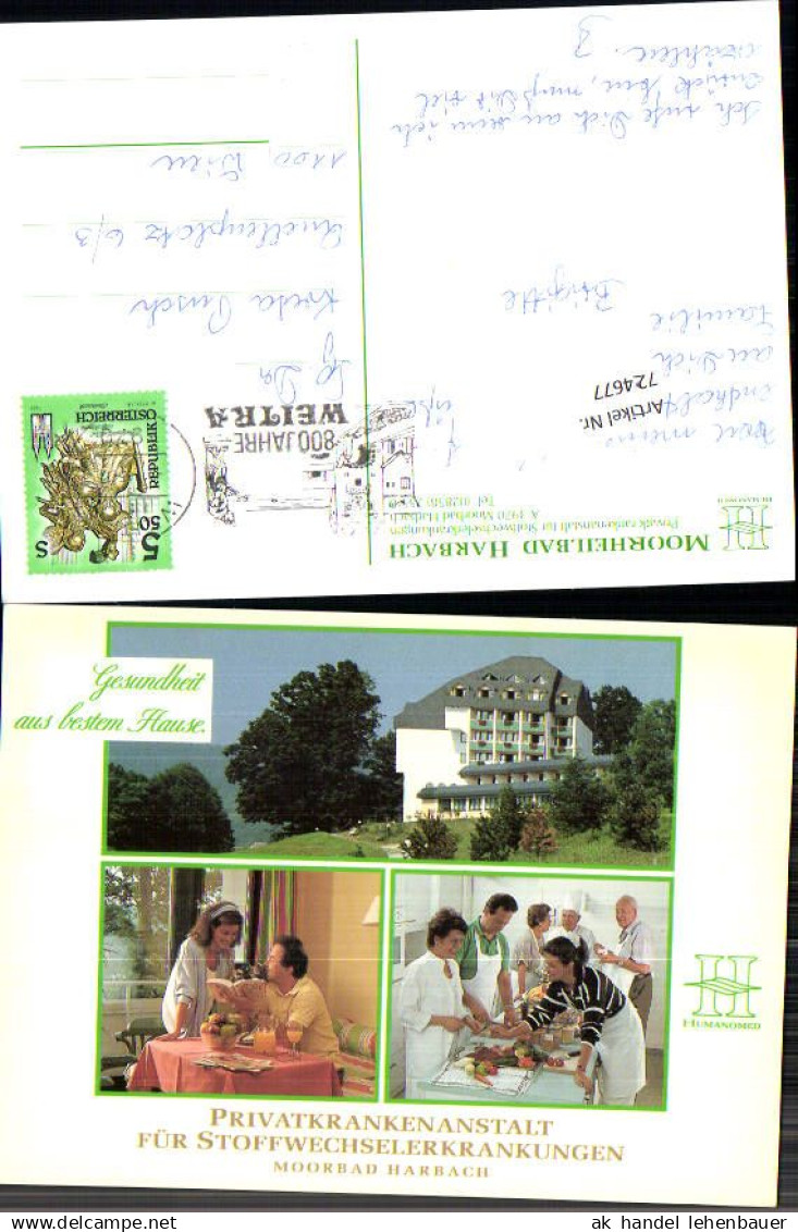 724677 Moorbad Harbach Stp. Weitra 800 Jahres Weitra Bez. Gmünd