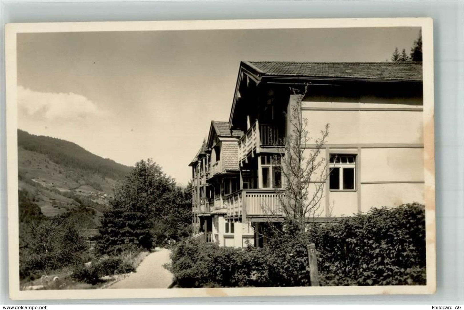 7247 Saas im Prättigau 1933 Foto AK Pension Waldhof - 14001100